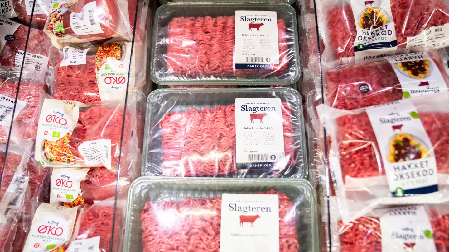 Et af de meget kendte eksempler på shrinkflation er hakket oksekød, som lige pludselig kun var på 400 gram i stedet for 500 gram.