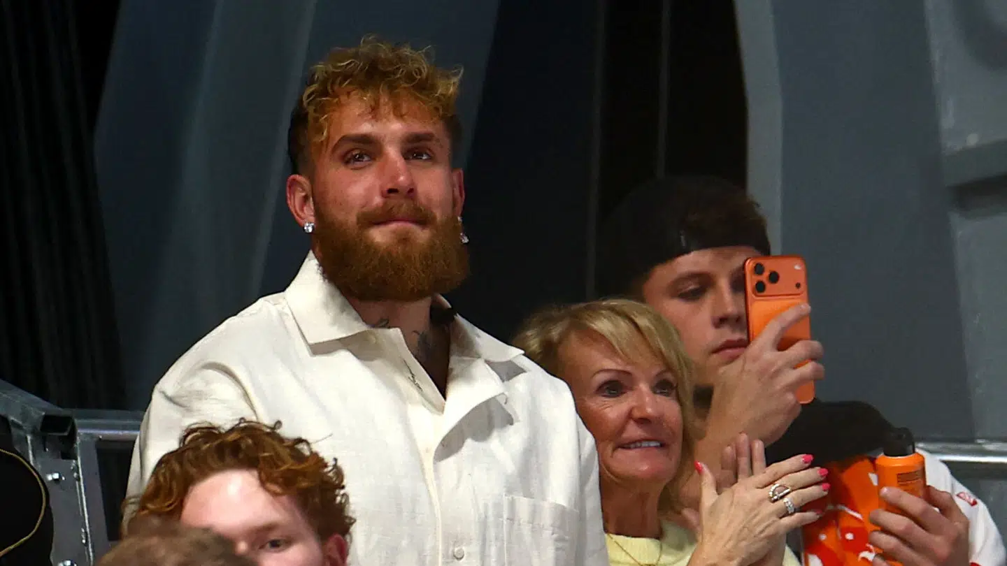 Jake Paul var med i Italien for at støtte kæresten.