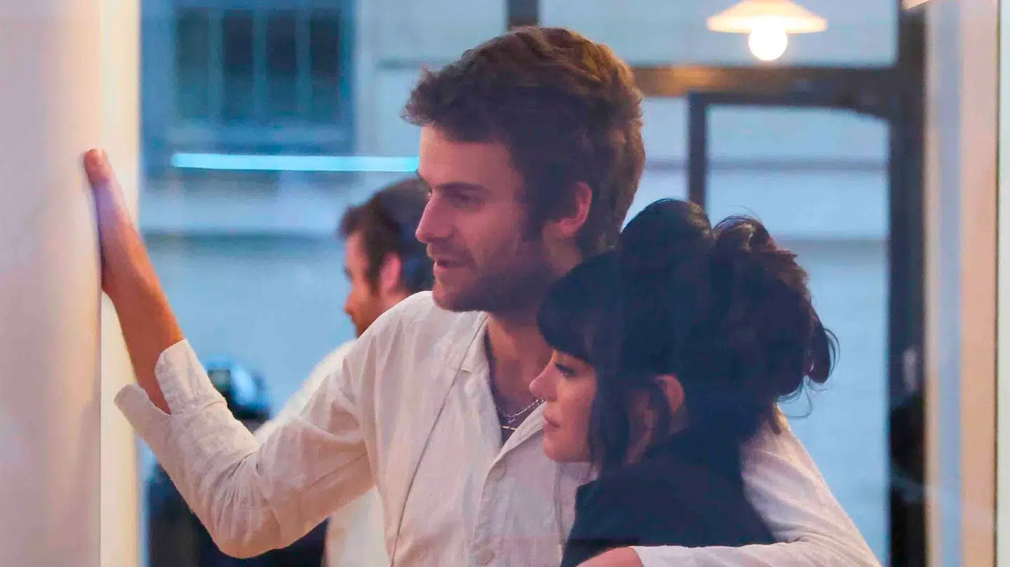 Lily Allen og Jonah Freud ses her i slutningen af januar.