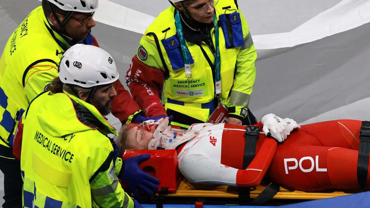 Det så uhyggeligt ud, men Kamila Sellier er 'okay' efter omstændighederne, lyder det fra den polske lejr.