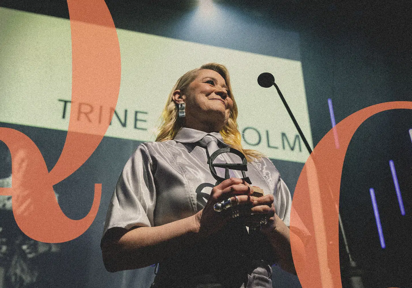 Trine Dyrholm har rekorden i Robert-priser. Hvor mange har hun modtaget, inklusive dette års? Foto: Emil Nicolai Helms.