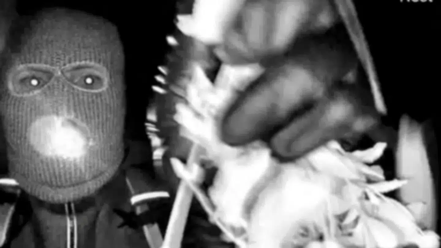 Tidligere har politiet offentliggjort overvågningsvideo fra Nancy Guthries hjem, hvor en bevæbnet og maskeret mand stod ved hendes hoveddør.