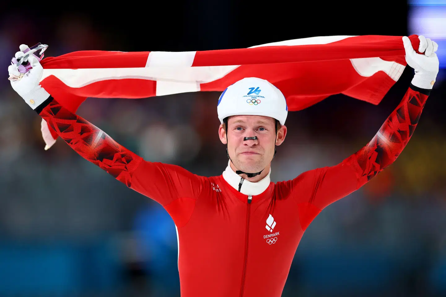 Viktor Hald Thorup skrev lørdag dansk historie ved vinter-OL i Italien.