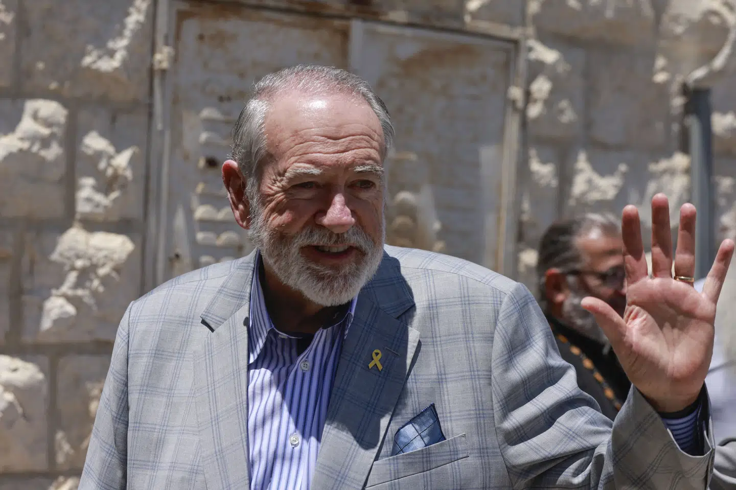 Mike Huckabee, som er USA's ambassadør i Israel, har skabt røre i Mellemøsten med kontroversiel udtalelse. (Arkivfoto).