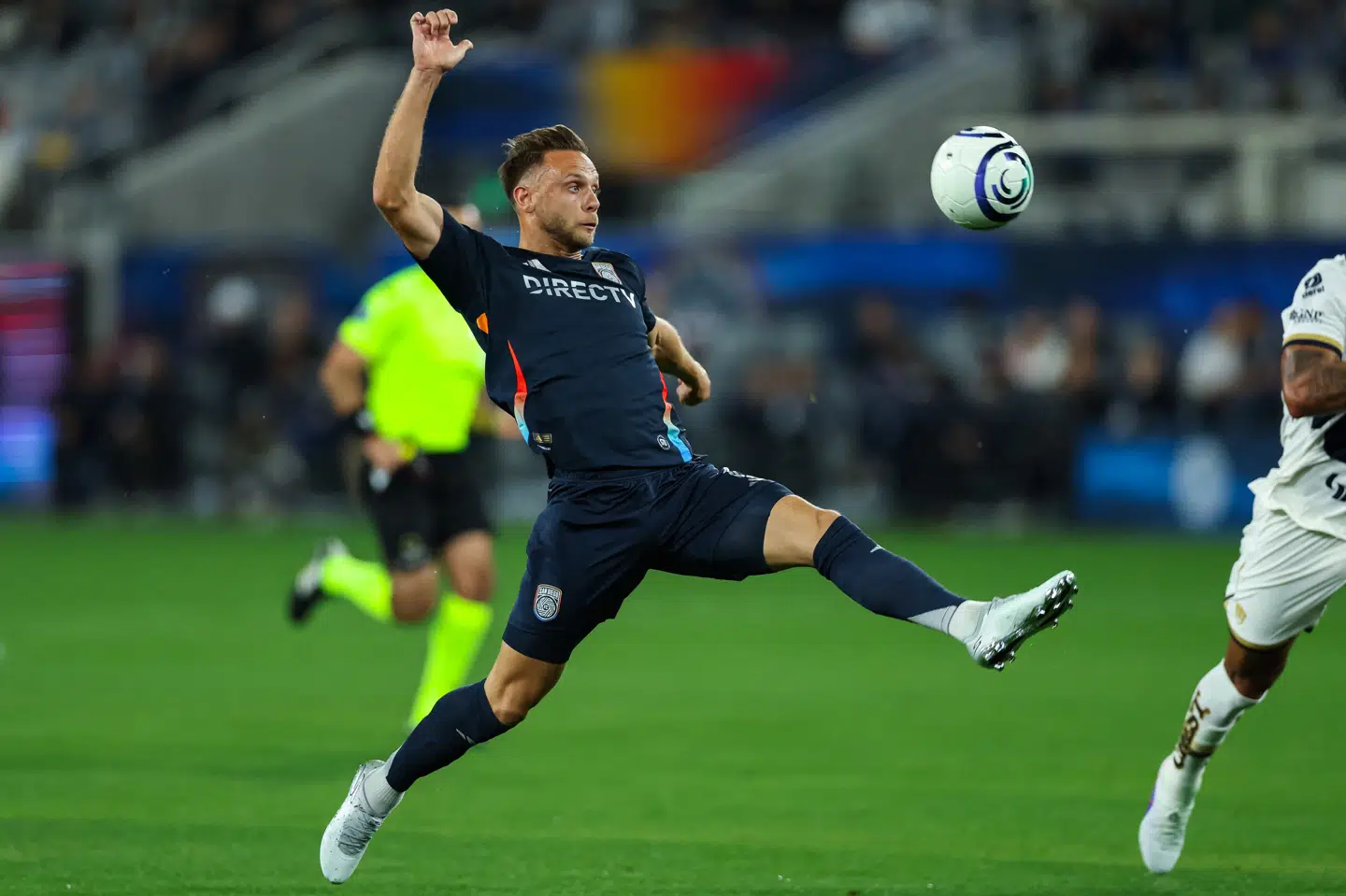 San Diegos danske angriber Marcus Ingvartsen scorede i sejren over Montreal tidligt søndag morgen dansk tid. (Arkivfoto)