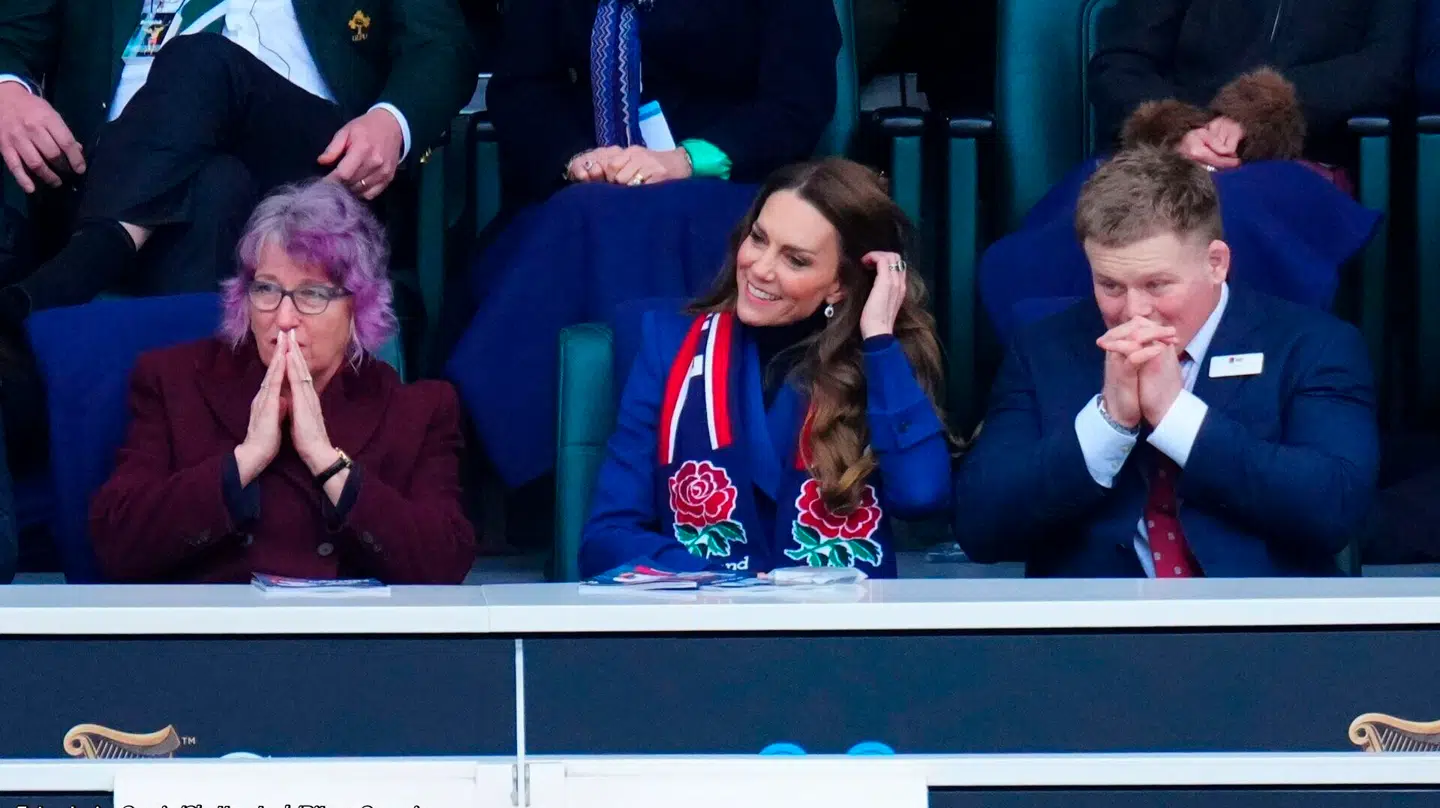 Deborah Griffin og Fin Baxter gjorde prinsessen selskab.