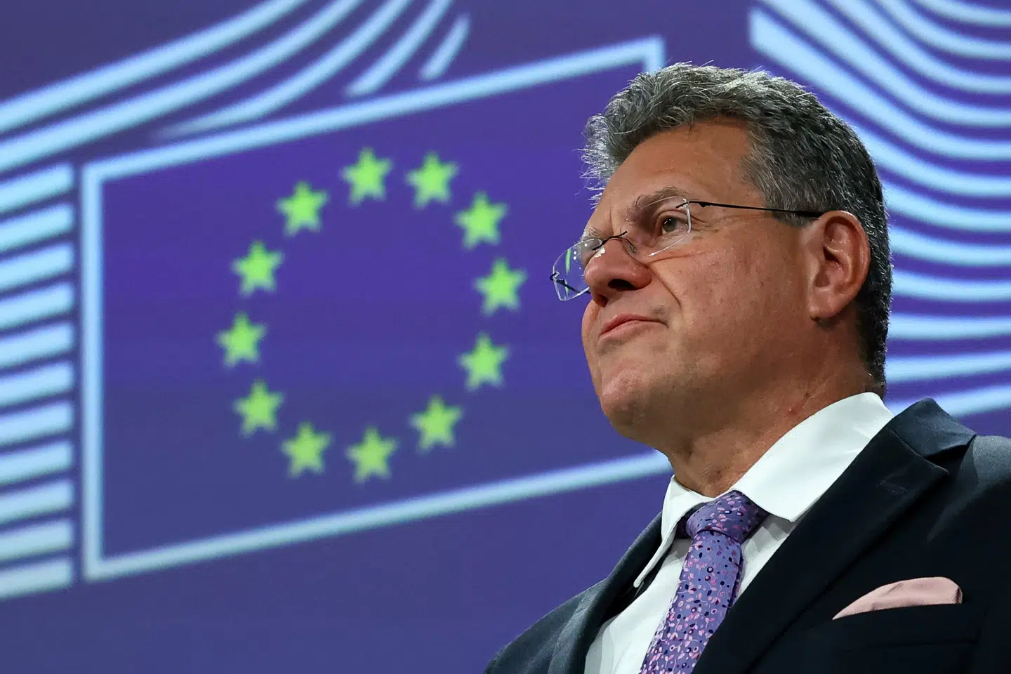 EU's handelskommissær, Maros Sefcovic, diskuterede lørdag handelsaftalen og USA's toldpolitik med USA's forhandler på handelsområdet Jamieson Greer og den amerikanske handelsminister, Howard Lutnick. (Arkivfoto).