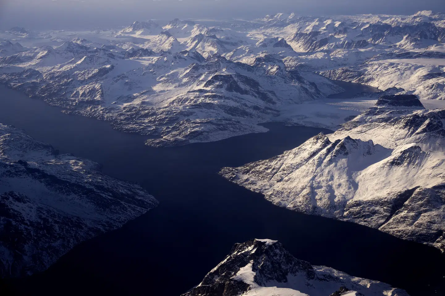 I weekenden er der målt minus 50 grader på toppen af indlandsisen i Grønland. (Arkivfoto).
