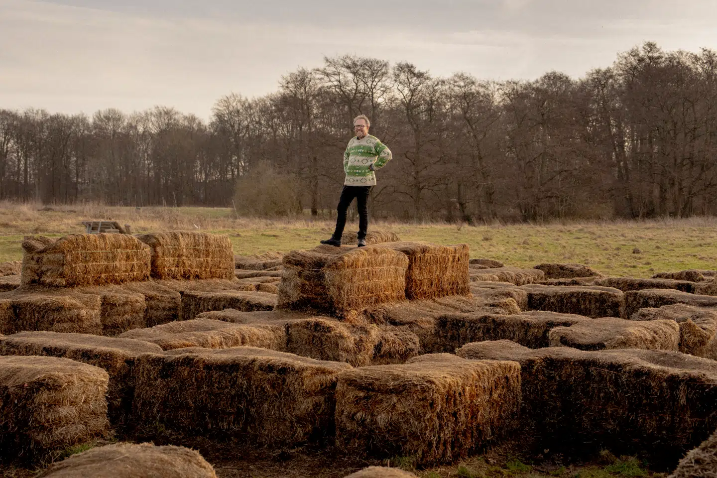 Søren Ejlersen på Krogerup Avlsgaard, en af Aarstidernes to gårde.