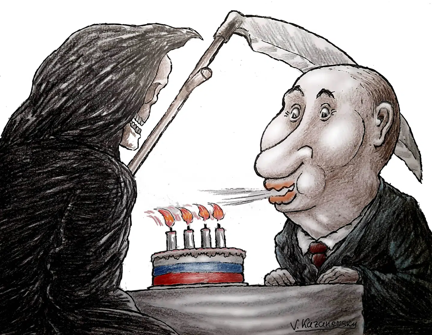 Tegning: Vladimir Kazanevsky