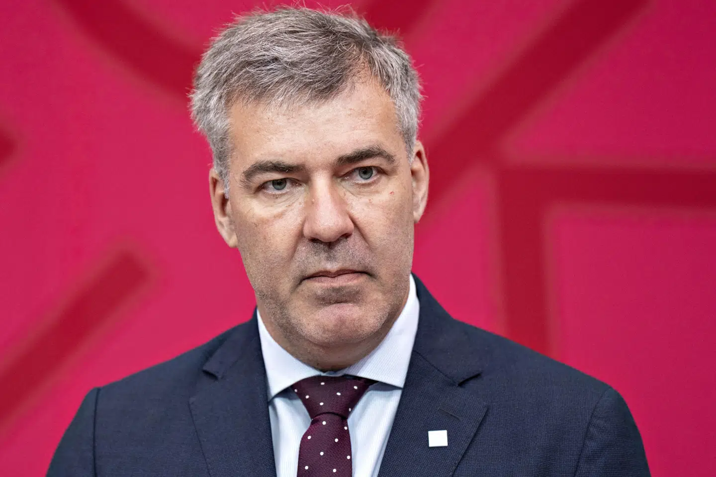 Klima-, energi- og forsyningsminister Lars Aagaard (M) mener ikke, at den danske olie- og gasproduktion vil have betydning for klimamål. (Arkivfoto).