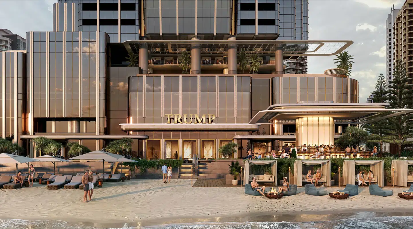 Sådan ser de første forestillinger om byggeriet i australske Gold Coast ud.