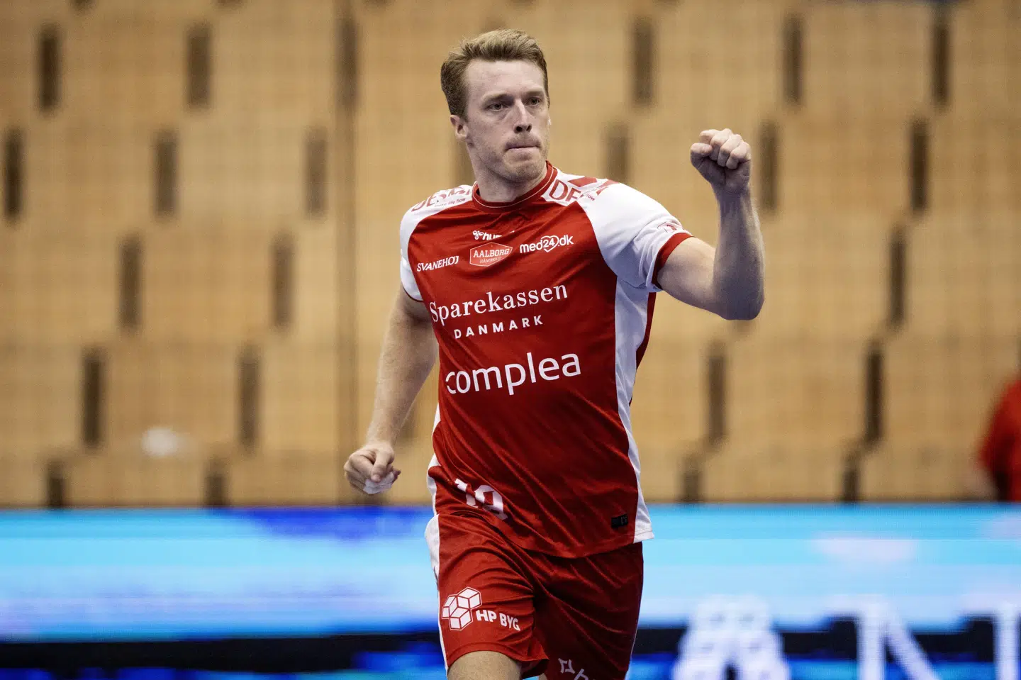 Aalborgs Kristian Bjørnsen er i gang med sit sidste halvår som håndboldspiller. (Arkivfoto).