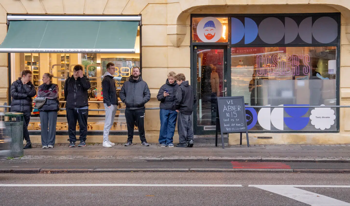 Der var lange køer til Casper's Burger, i ugerne efter den første filial åbnede på Frederiksberg.