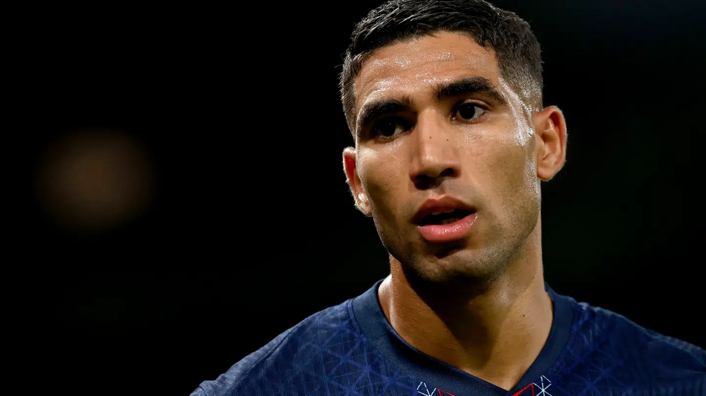 Achraf Hakimi er nu tiltalt for voldtægt.