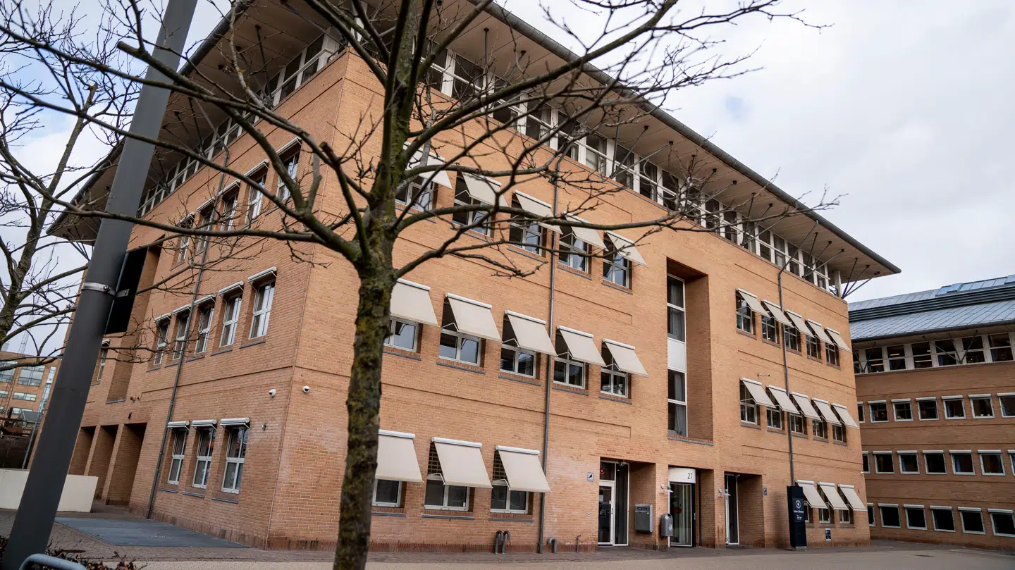 Straffesagen mod den 36-årige mand skal afgøres her ved byretten i Glostrup.