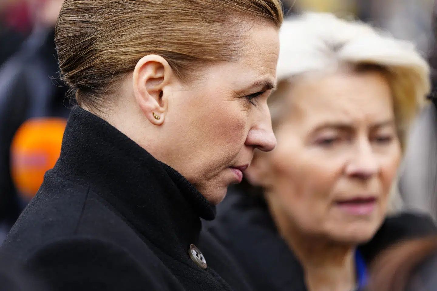 Statsminister Mette Frederiksen (S) er tirsdag i Ukraines hovedstad, Kyiv, på fireårsdagen for Ruslands invasion af landet.