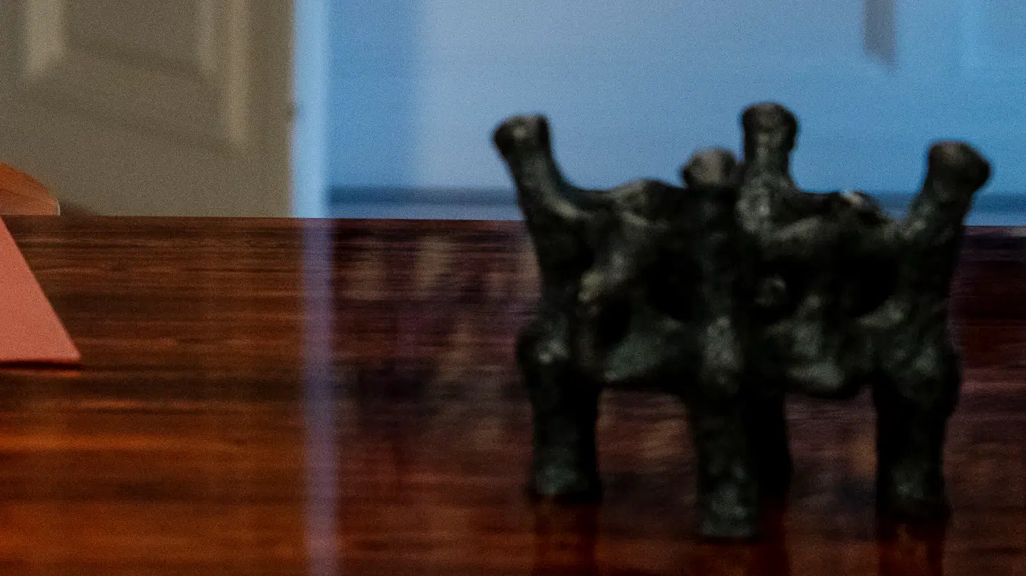 'De Fire Kontinenter' set fra nært hold.