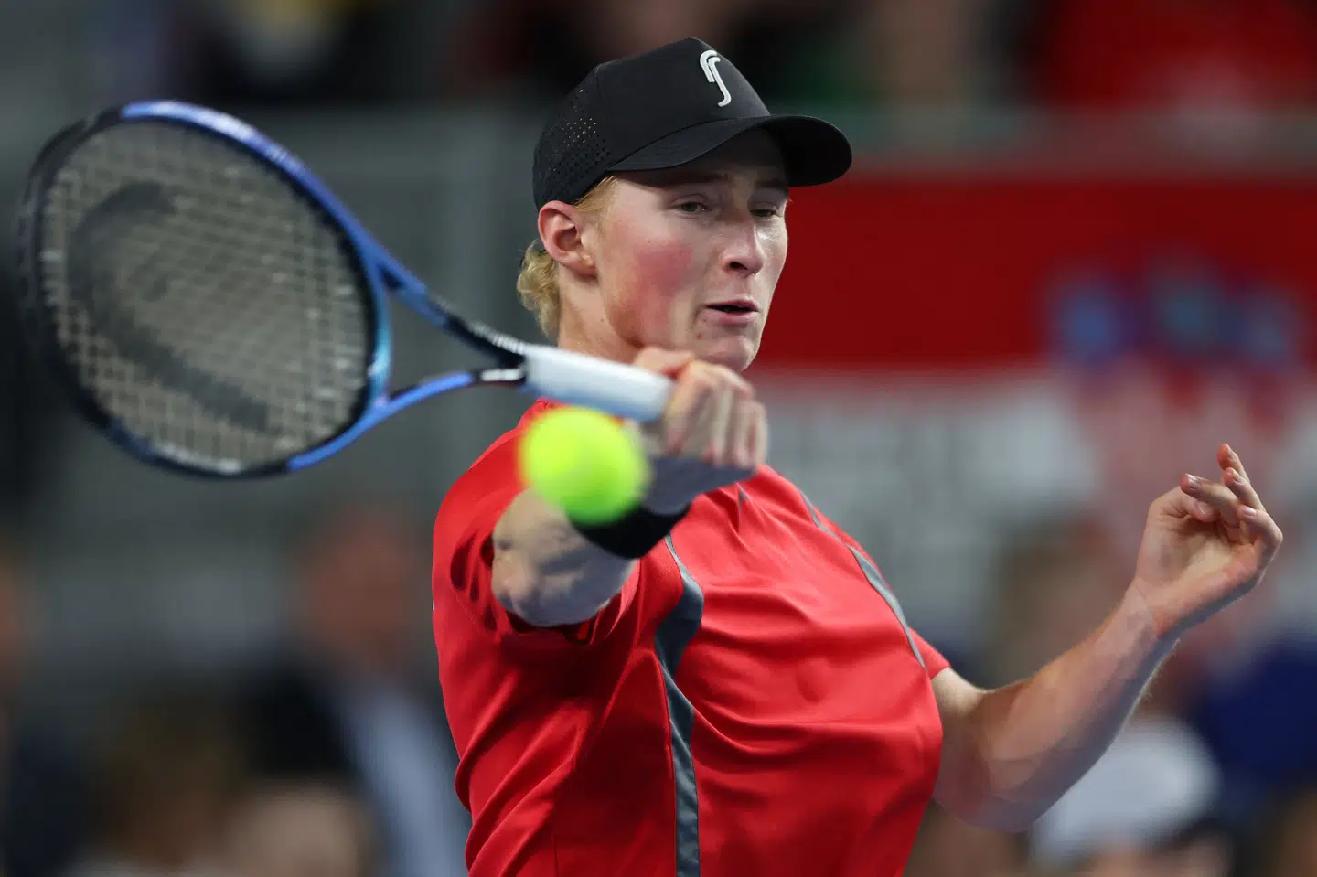 Elmer Møller vandt efter at have tabt andet sæt 0-6. (Arkivfoto)