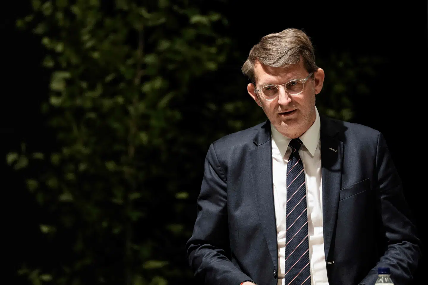 Forsvarsminister Troels Lund Poulsen (V) åbner for en samtale om, at Danmark kan skrotte en 70 år gammel lov, der indebærer et forbud mod atomvåben i Danmark. (Arkivfoto).