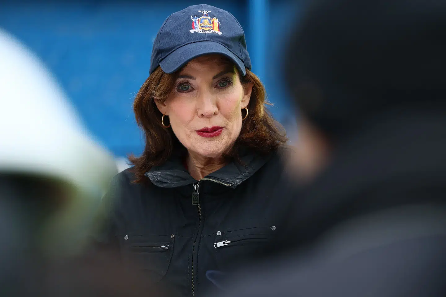 New Yorks guvernør, Kathy Hochul, kræver refusion fra Trump-administrationen for de toldsatser, som USA's højesteret har underkendt. (Arkivfoto).