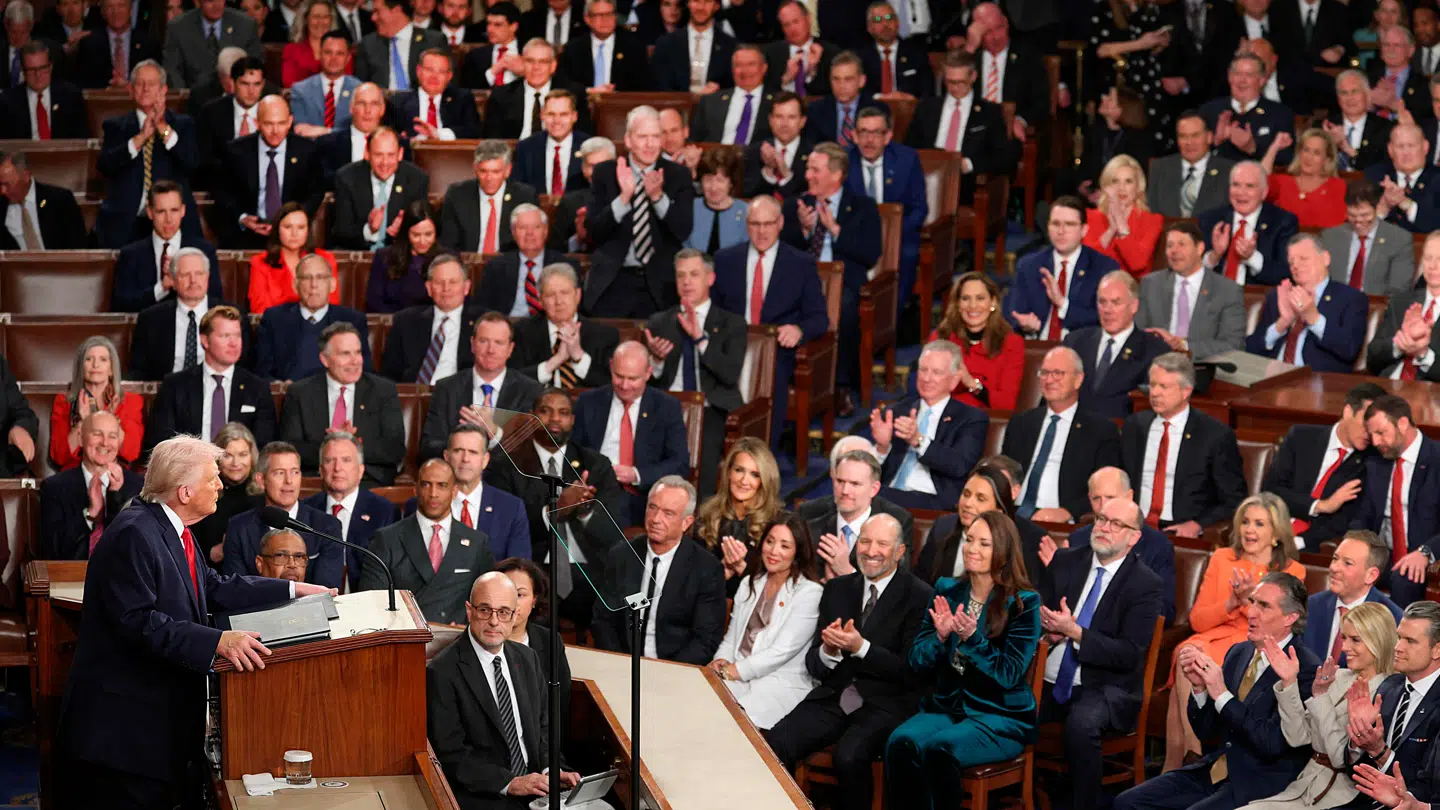 Donald Trump under sin State of the Union-tale.