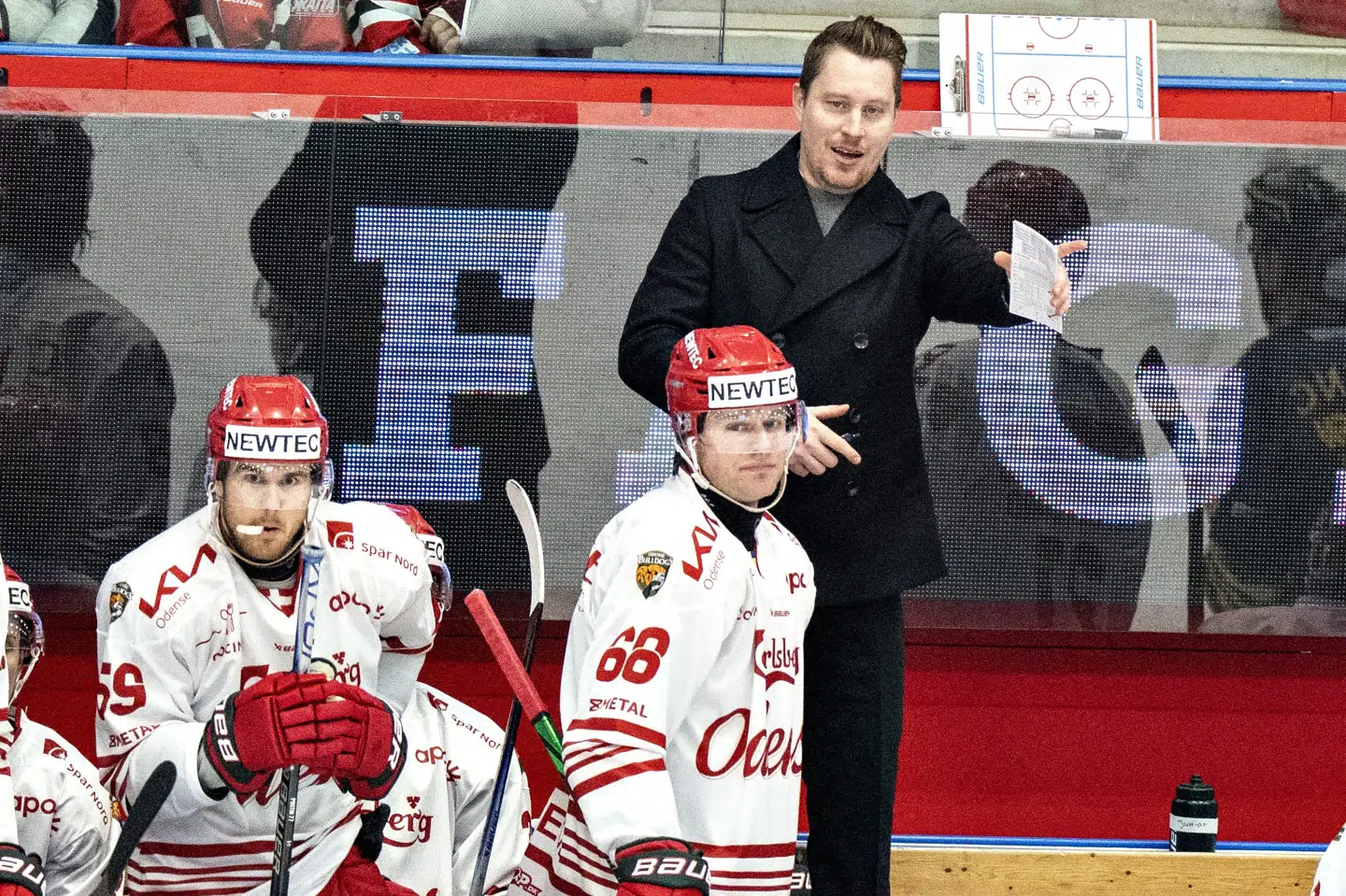 Jason O'Leary er færdig som træner for Odense Bulldogs. (Arkivfoto).