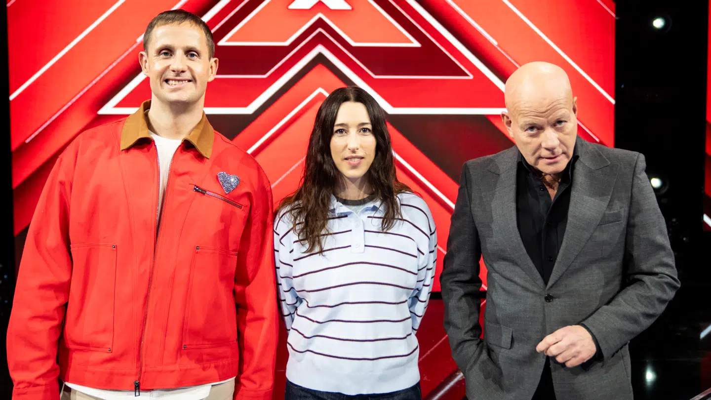 'X Factor'-dommerne samlet før årets første liveshow.