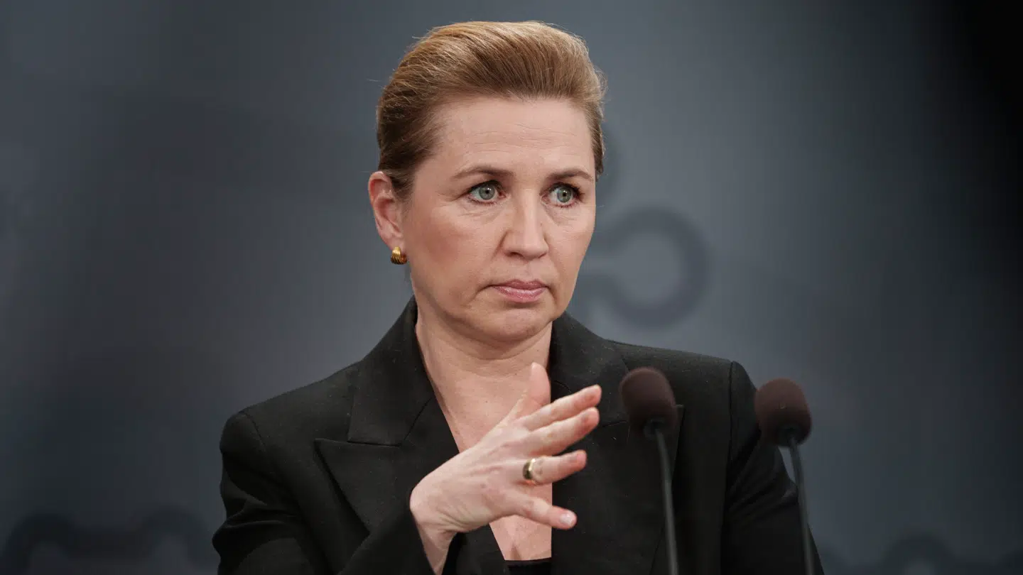 Statsminister Mette Frederiksen.