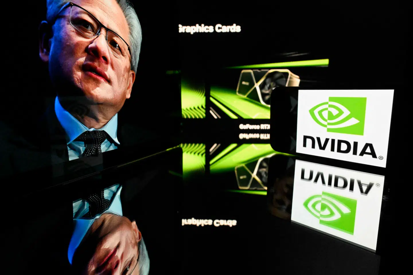 NVIDIA-topchef Jensen Huang leverede et regnskab, der slog forventningerne, men frygten lurer fortsat blandt investorerne for, at kunstig intelligens kan være en ny, stor it-boble.