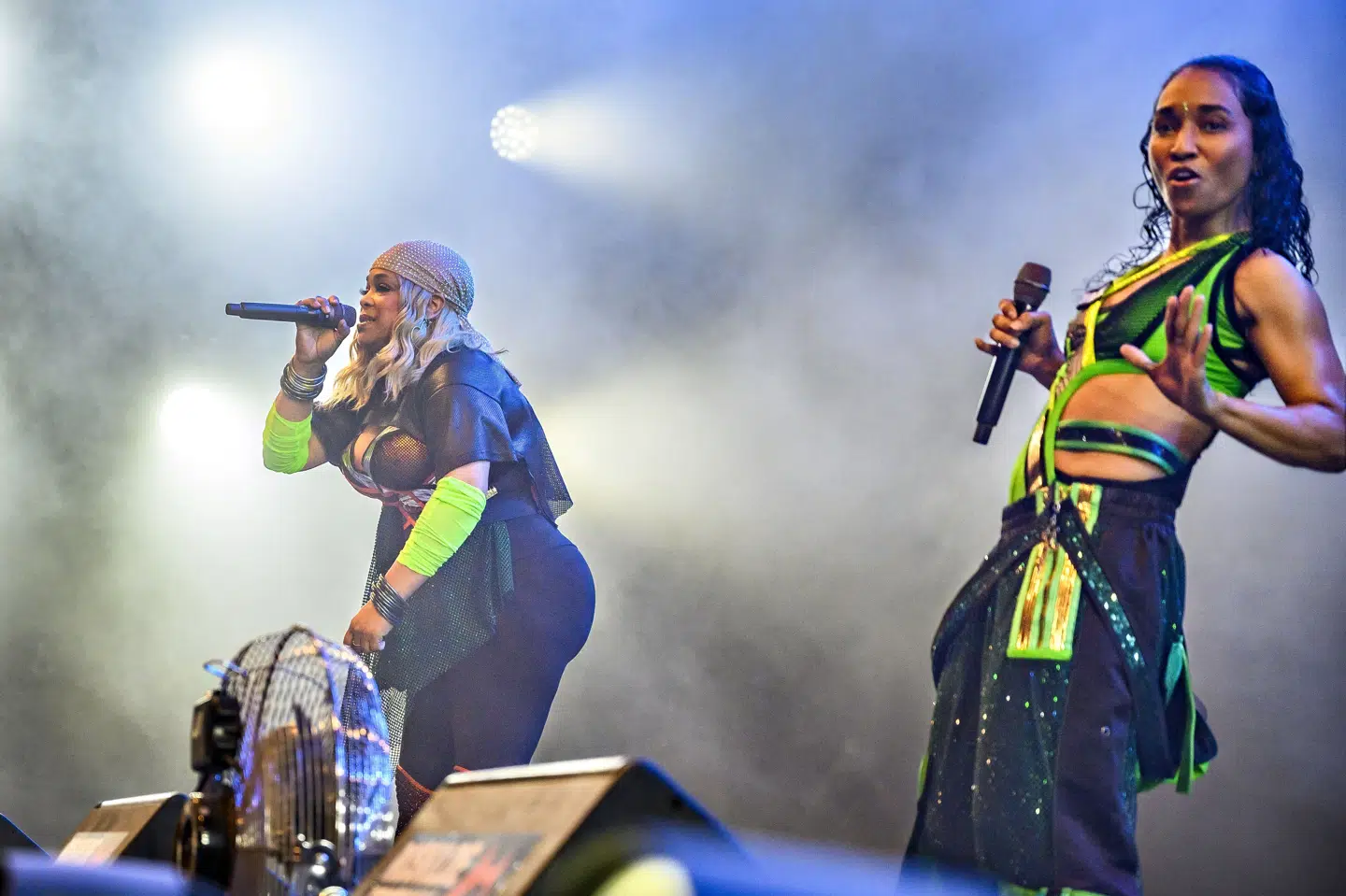 TLC optrådte på Roskilde Festival i 2022. Nu vender den amerikanske gruppe tilbage til Danmark. (Arkivfoto).