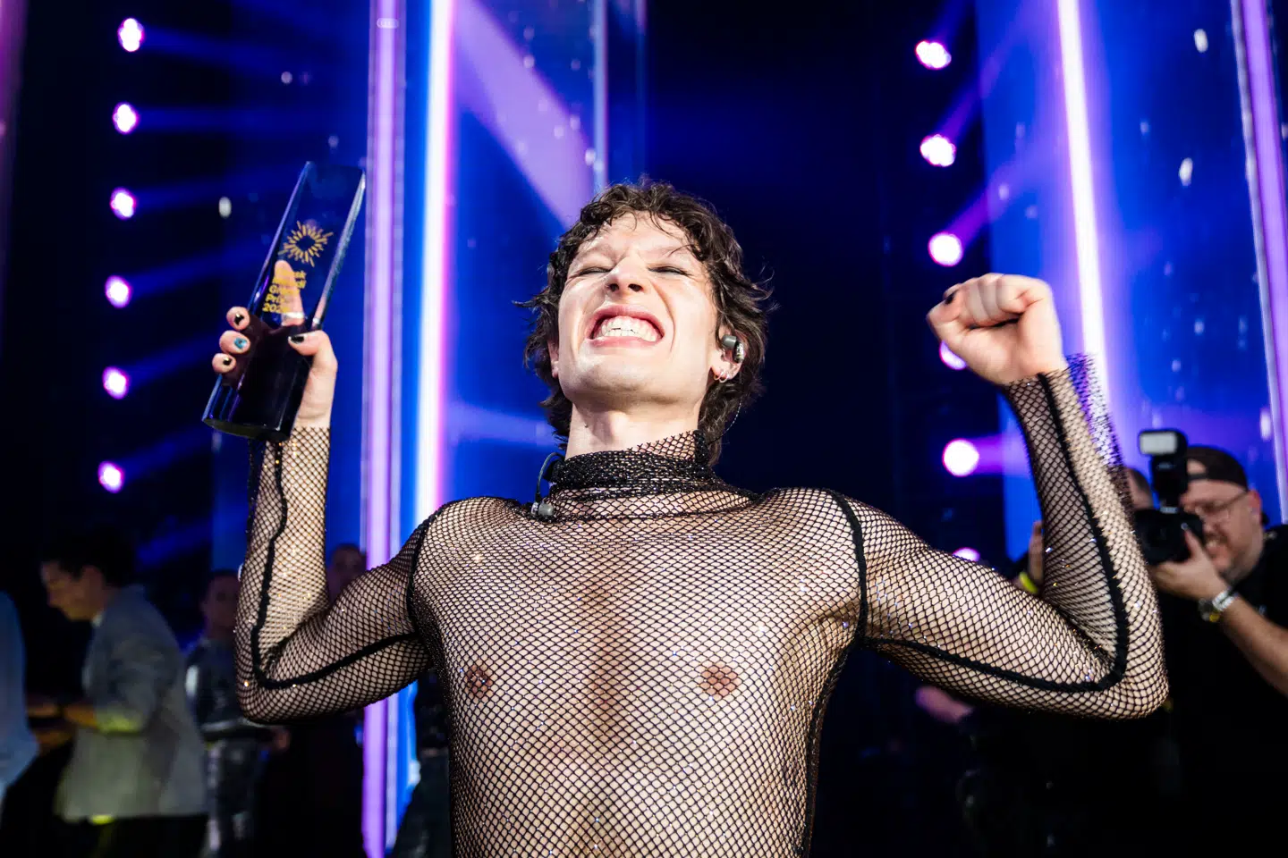 Søren Torpegaard Lund vandt dansk Melodi Grand Prix med sangen 'Før vi går hjem'.