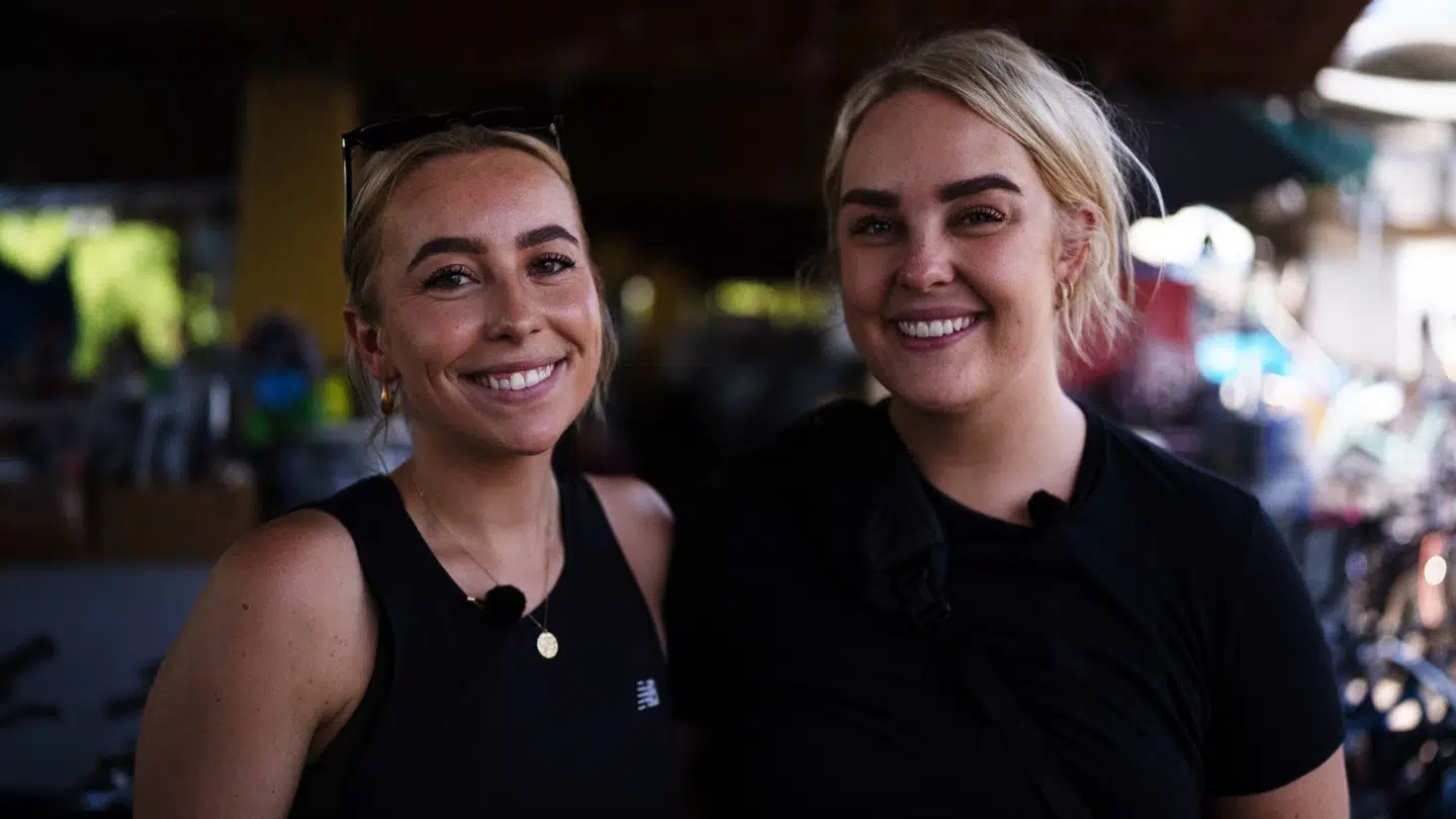 Julia Sofia og hendes søster ida.