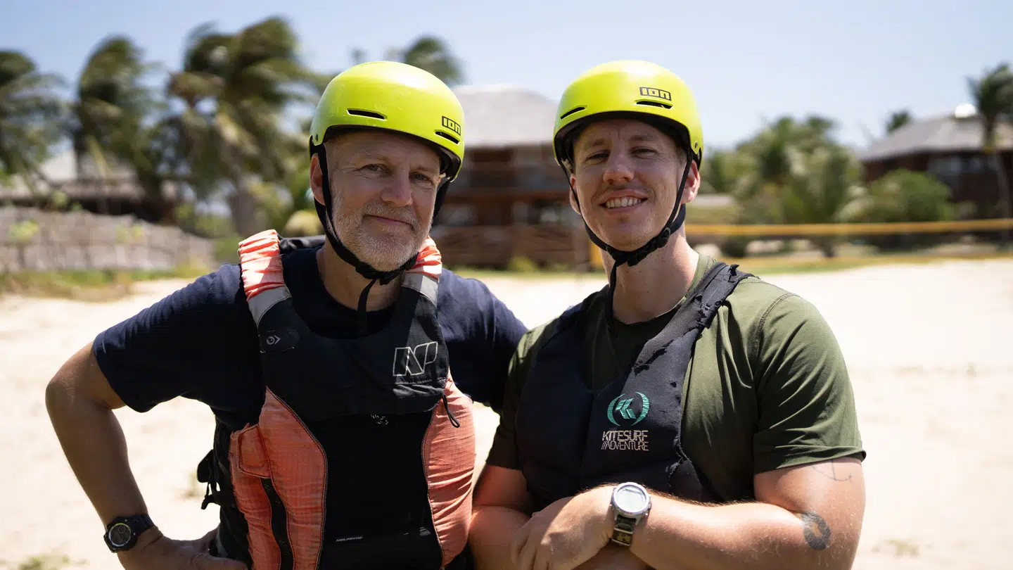 Troels Lyby med sin søn Johannes.