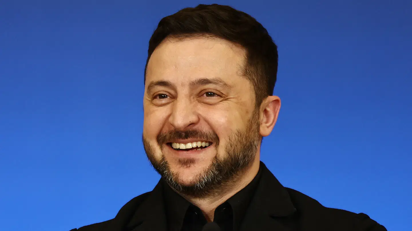Der er for en sjælden gangs skyld god grund til at smile fra den ukrainske præsident, Volodymyr Zelenskyj, i de her dage.