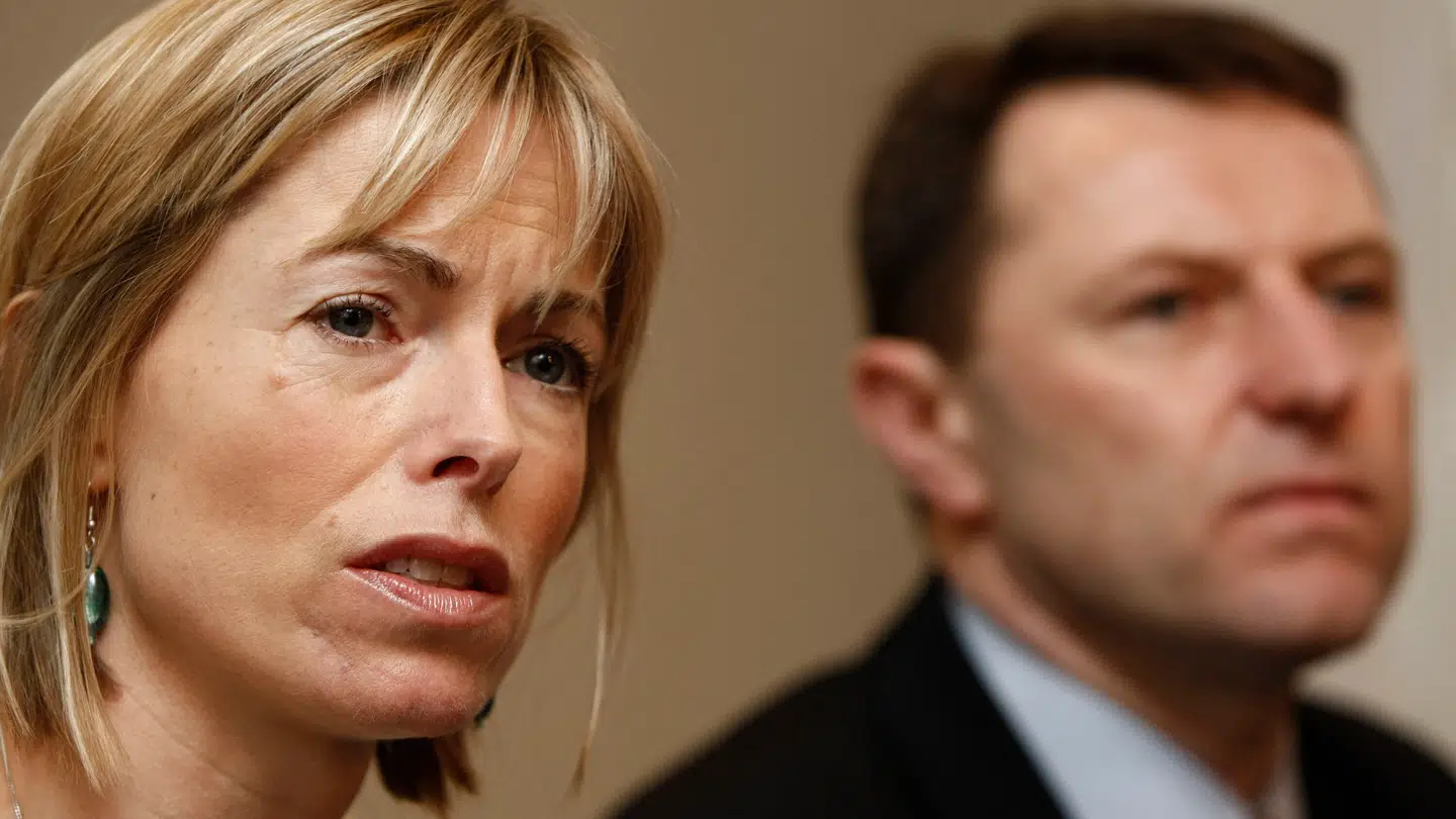 Kate og Gerry McCann fotograferet under en pressekonference tilbage i 2010.