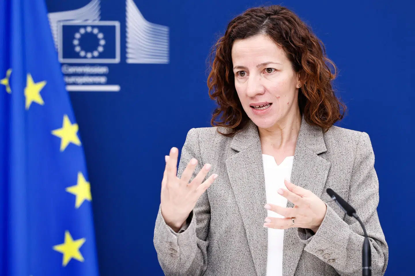 Roxana Minzatu, som er EU-kommissær for sociale rettigheder, præsenterer torsdag et EU-svar på et stort borgerinitiativ om abort.