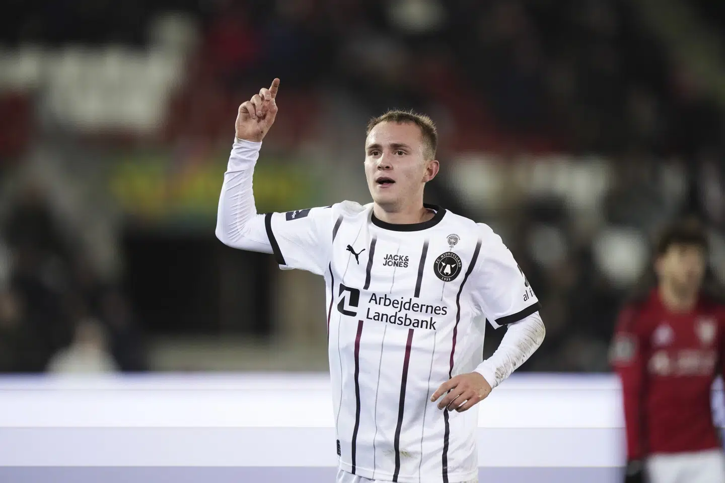 Victor Lind scorede seks mål i 44 førsteholdskampe for FC Midtjylland, inden han blev solgt til Brommapojkarna i januar 2025. (Arkivfoto).