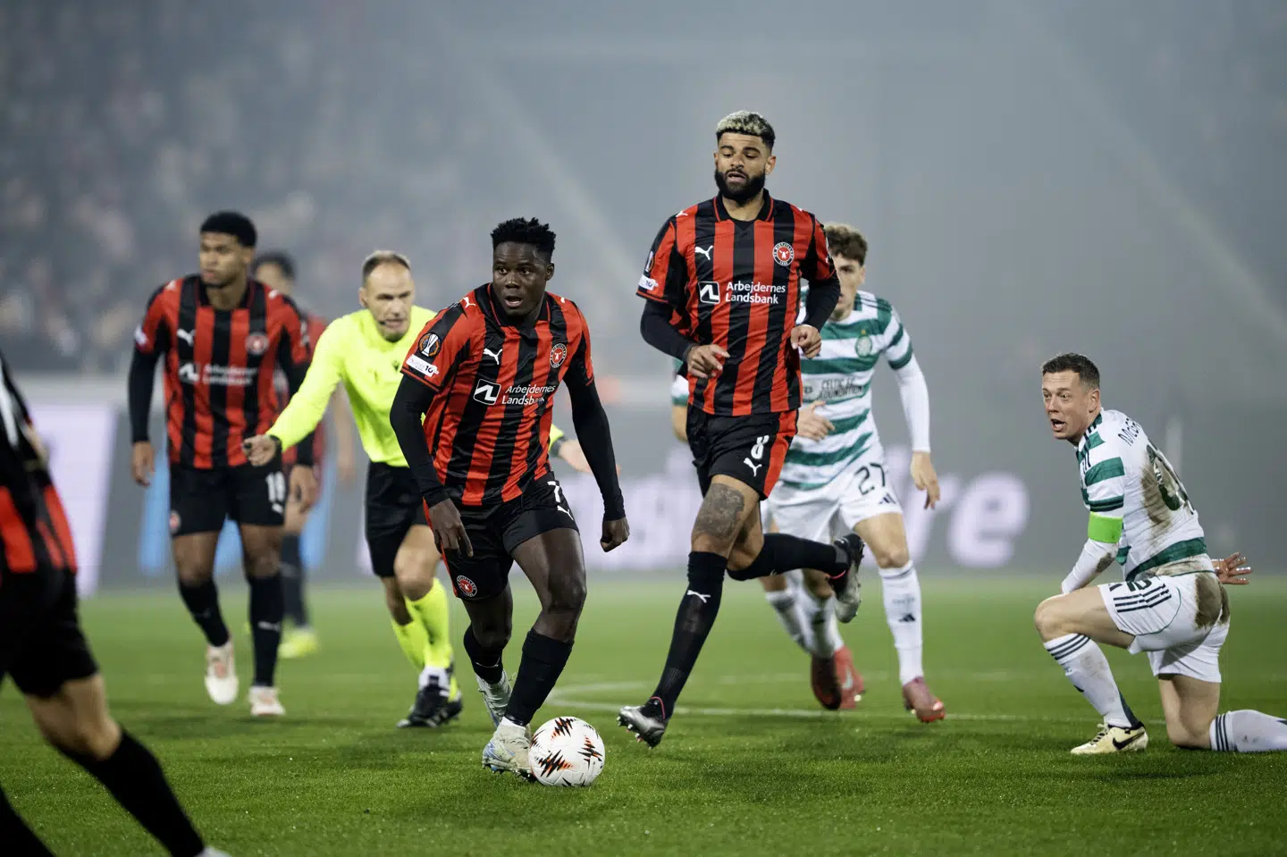 FC Midtjylland er fortsat med i Europa League og kan dermed hente yderligere koefficientpoint til Danmark i denne sæson. (Arkivfoto).