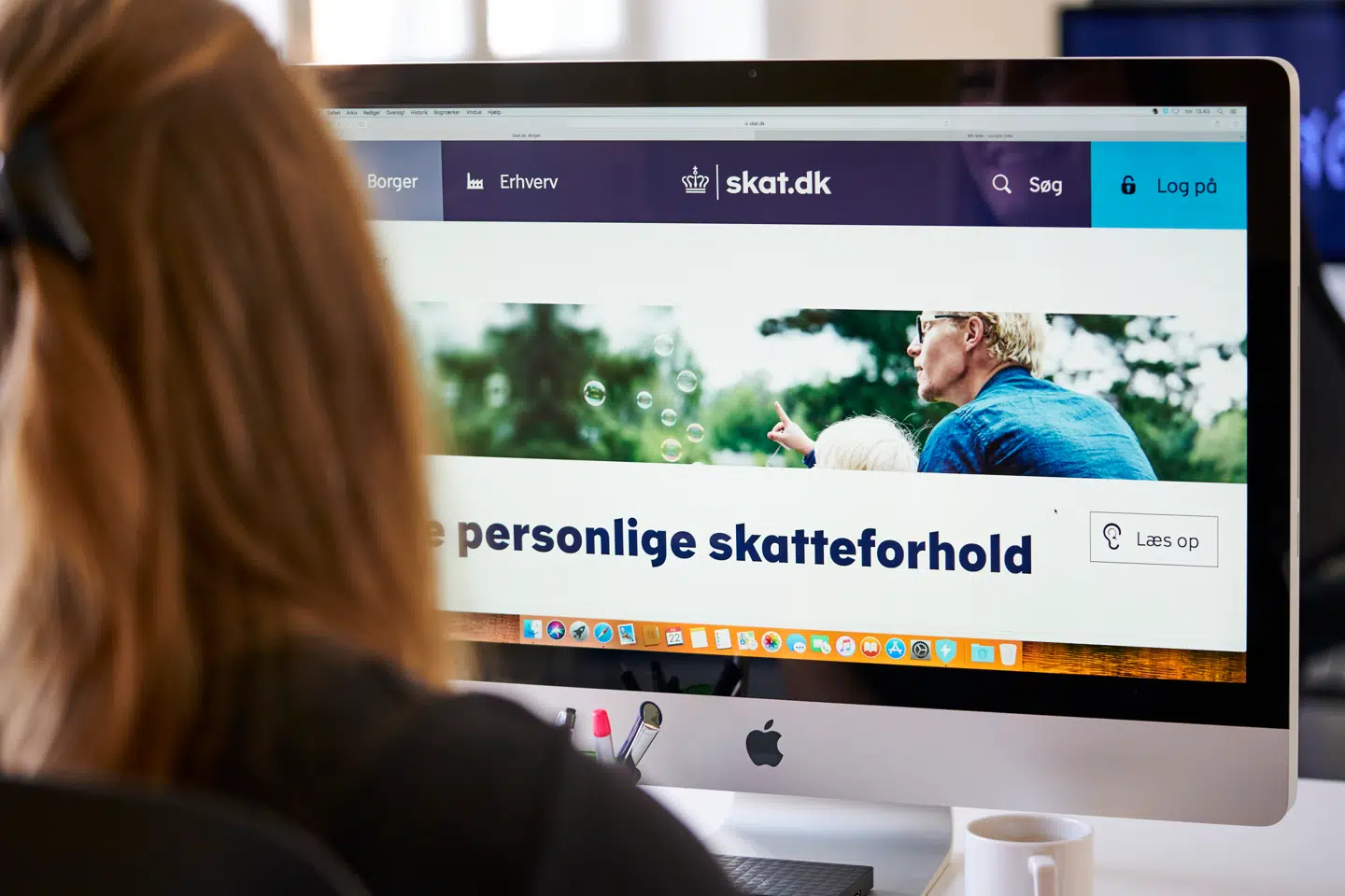Årsopgørelsen fra Skat er klar 23. marts, men man skal passe på ikke at blive snydt til at lande på en svindelside i stedet.
