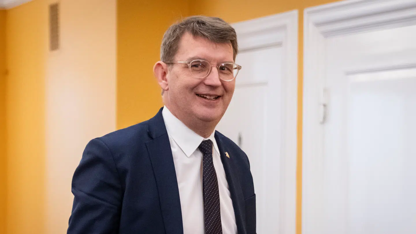 Forsvarsminister Troels Lund Poulsen (V).