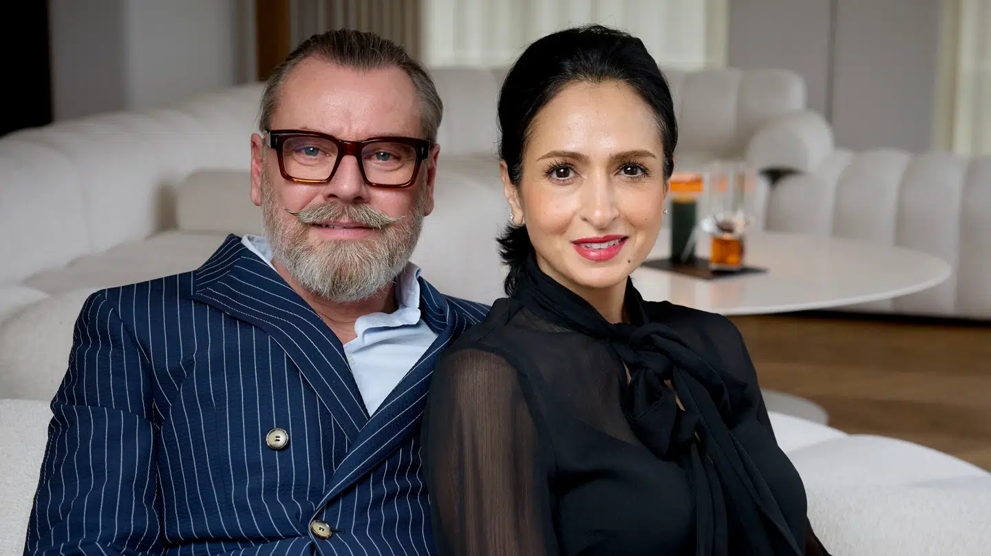 Lars og Farnaz Elbæk har besluttet at gå hver til sit efter 13 år sammen.