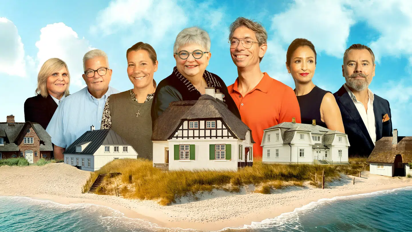 Mæglerne fra seneste sæson TV 2's program 'Vandkant til salg'. En ny sæson kommer til april.