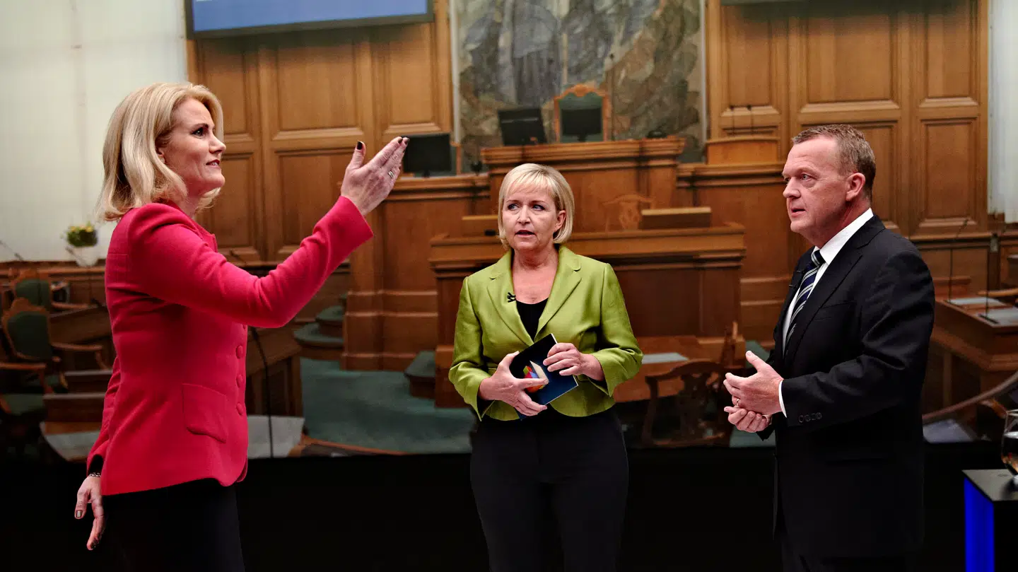 Helle Thorning-Schmidt og Lars Løkke Rasmussen skal mødes til politisk duel på DR1 søndag den 7. juni i DR Byen. Værten er Tine Götzsche.