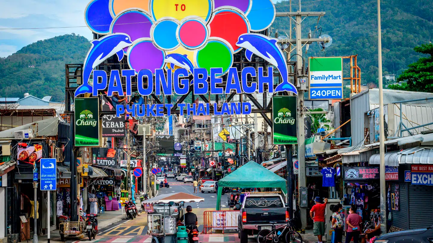 Arkivfoto: Bangla Road i Phuket.