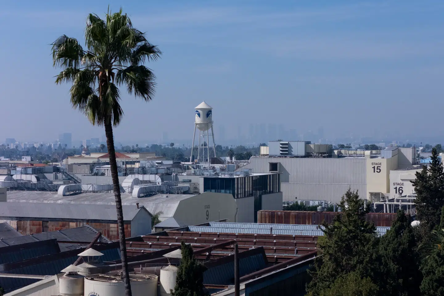 Paramount-studierne i Hollywood, Los Angeles. (Arkivfoto).