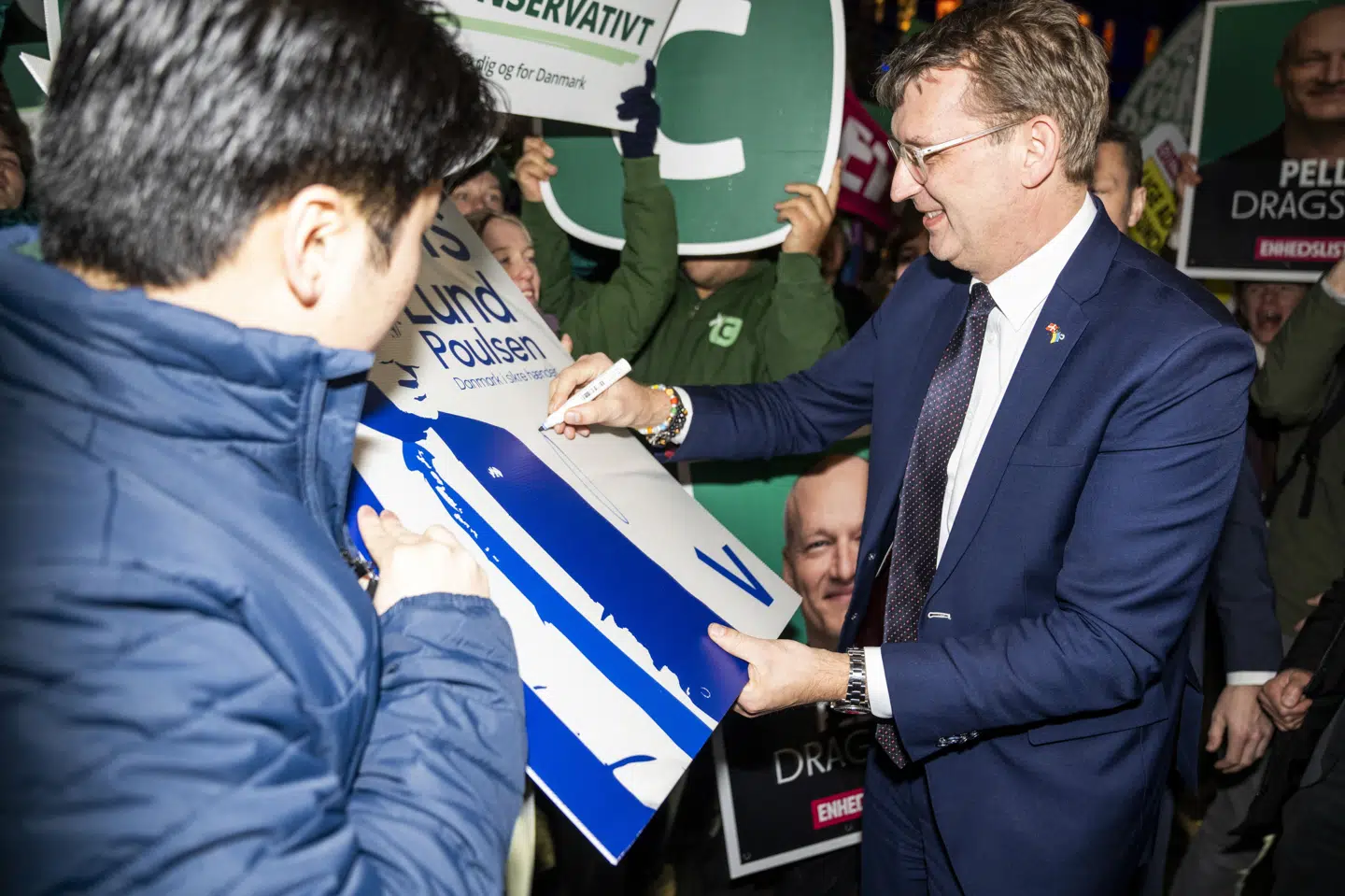 Forsvarsminister Troels Lund Poulsen (V) vil være statsminister. (Arkivfoto).