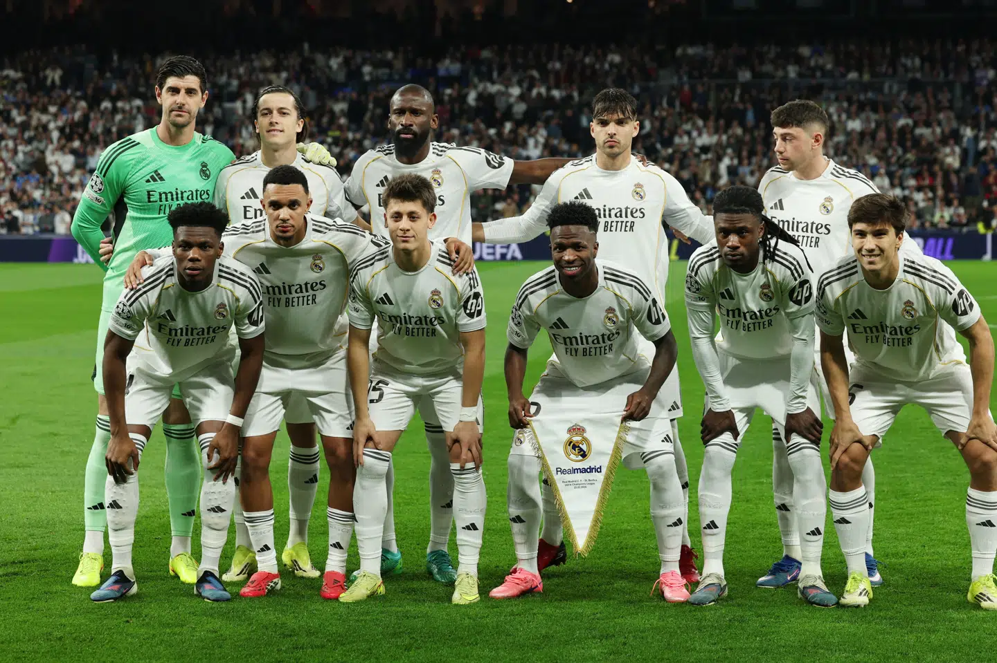 Den spanske storklub Real Madrid topper listen over de europæiske fodboldklubber med den største omsætning i 2025. (Arkivfoto).