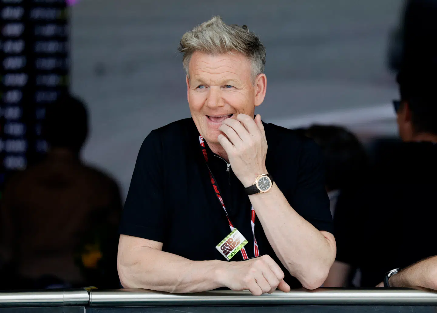 Den britiske stjernekok til Formel 1-løb i Miami.