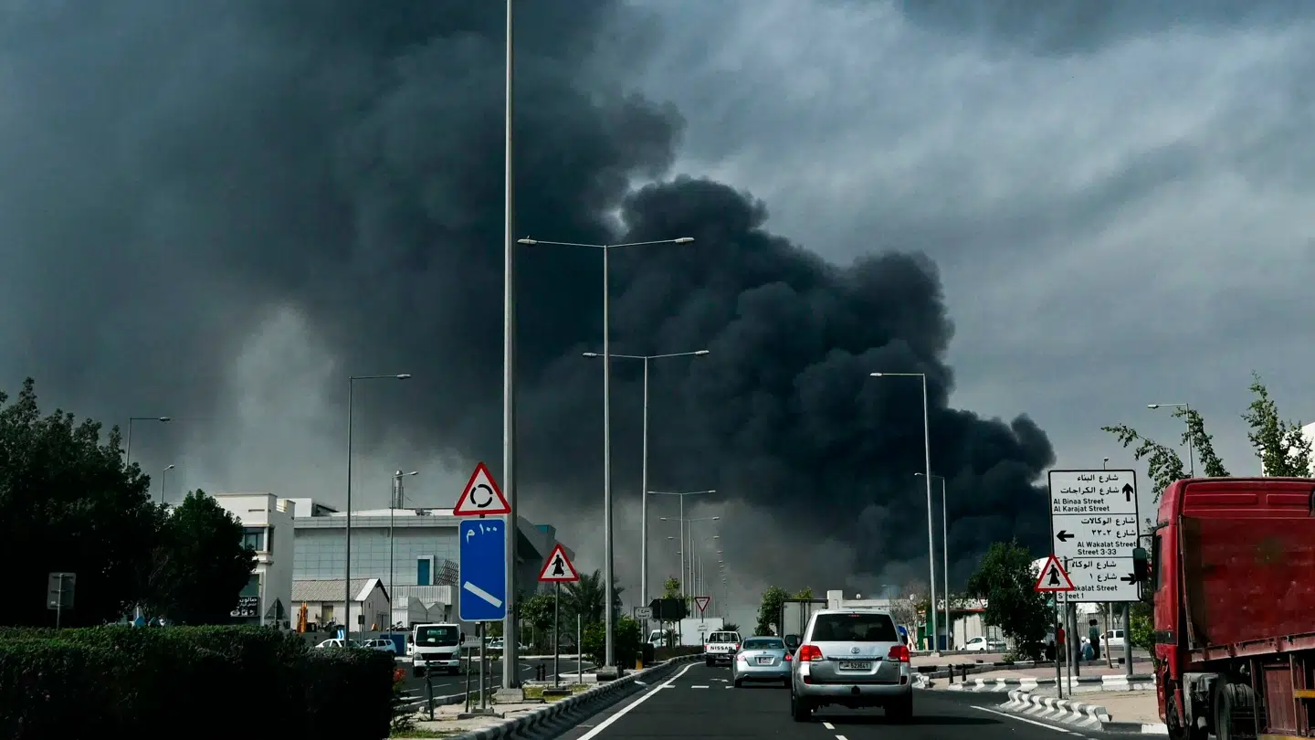 Der har blandt andet været angreb i Doha i Qatar søndag.